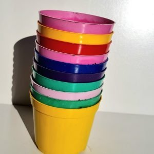 25 unidades vaso n.9 usado cores sortidas